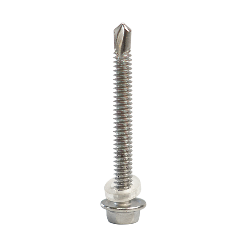 SUS410 হেক্সাগন ওয়াশার হেড সেল্ফ-ড্রিলিং স্ক্রু